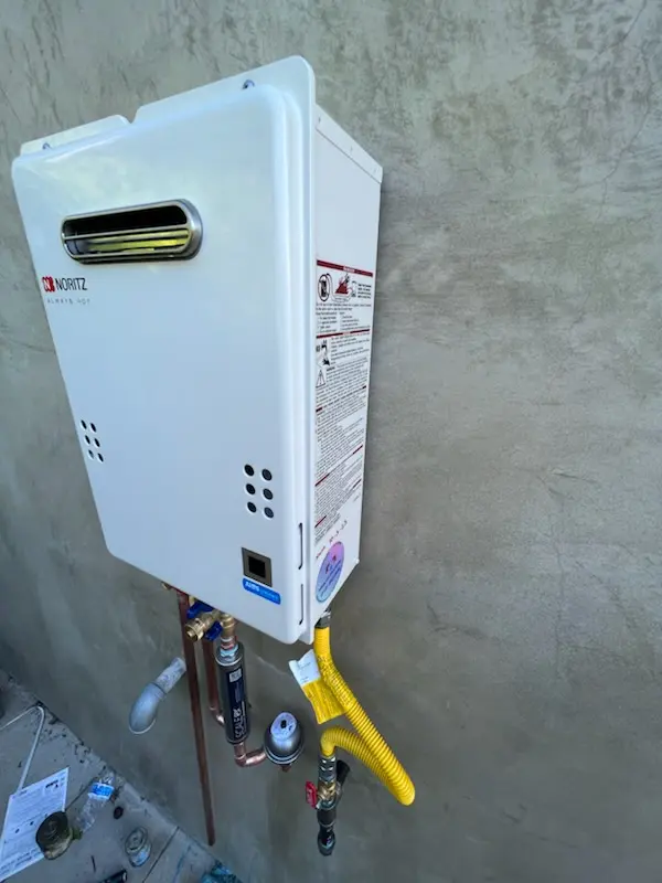 Tankless water heater installation for Hayne Station homes